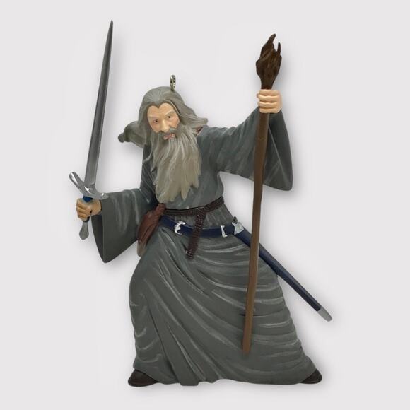 Hallmark Gandalf the Grey Christmas Ornament 2012 Lord of the Rings Hobbit - Picture 2 of 9